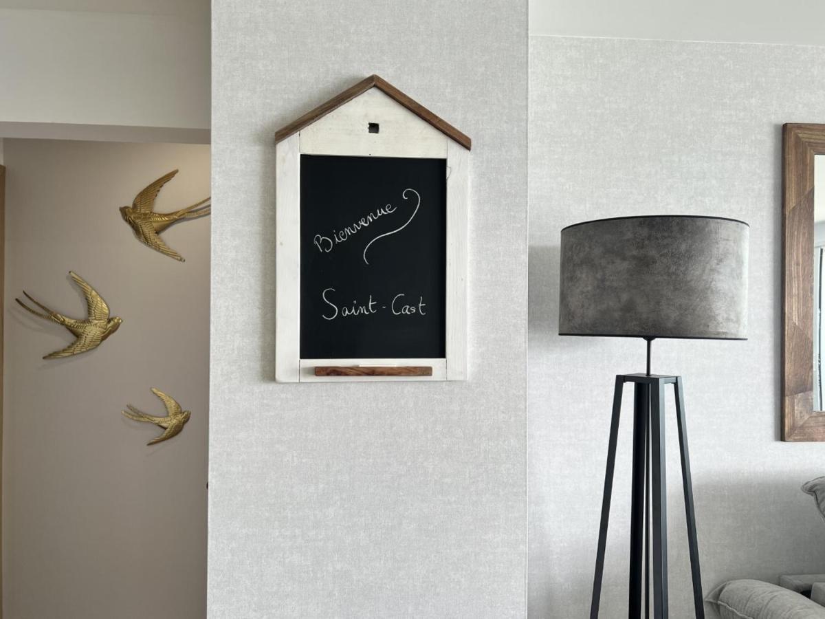 Appt Vue Mer Exceptionnelle Triple Expo - 70M 2Ch - Renove Saint-Cast-le-Guildo Exteriér fotografie